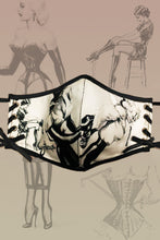 Cargar imagen en el visor de la galería, BIZARRE corset Mask
